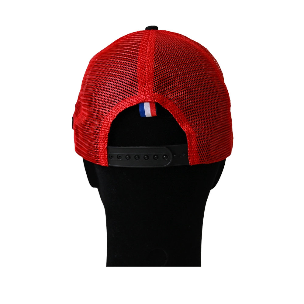 Casquette filet rouge – Image 3