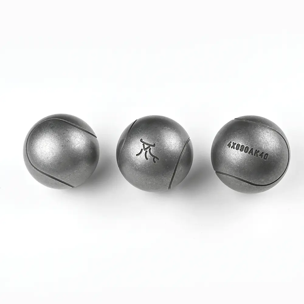 Boules Inox striées – Image 2