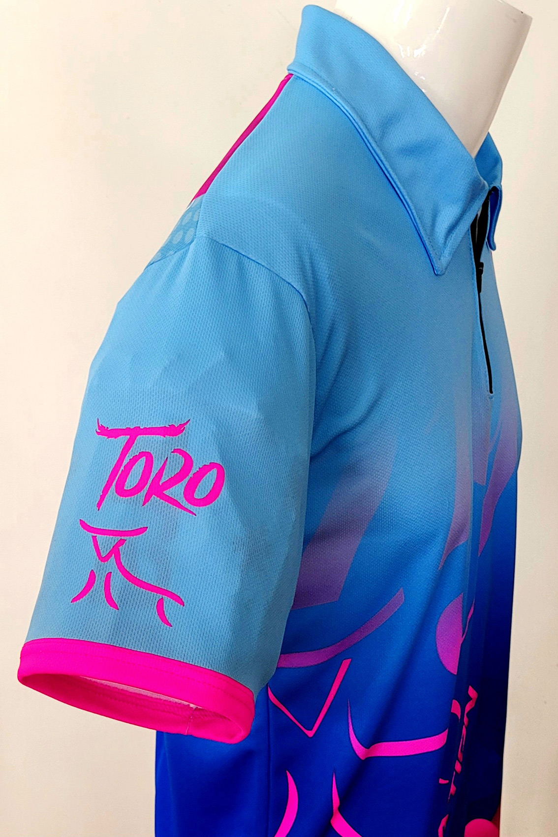 Polo Full Print "génération 119" bleu - Imagen 5