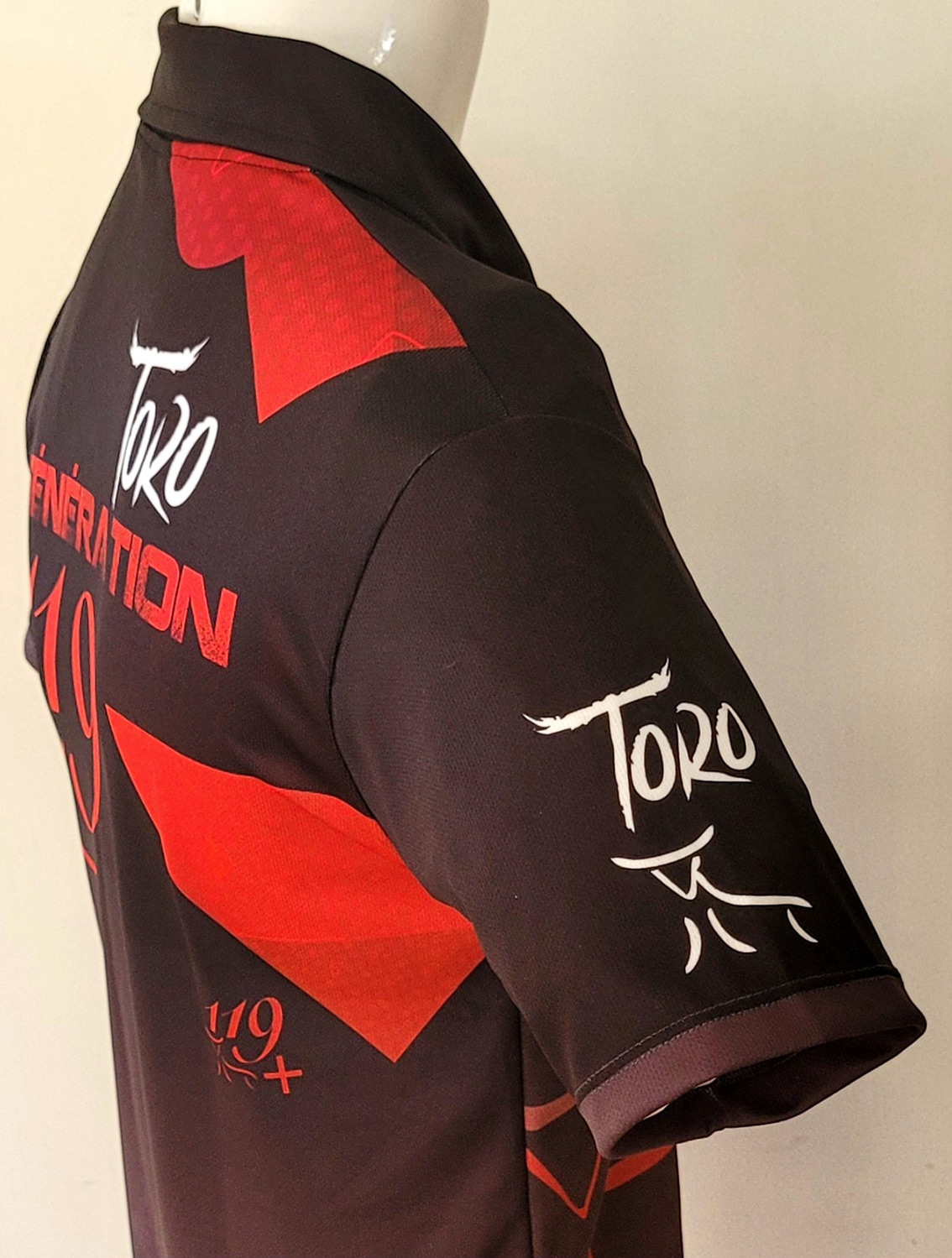 Polo Full Print "génération 119" noir - Imagen 5