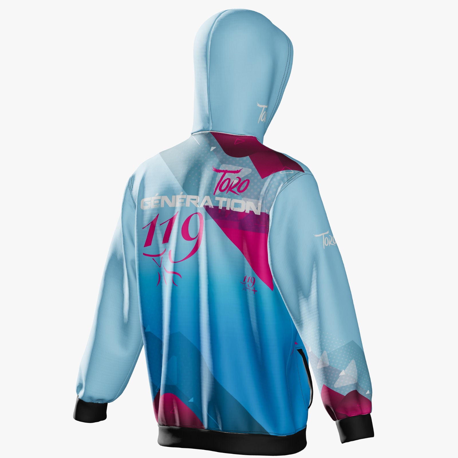 Veste bleue "génération 119" – Image 2