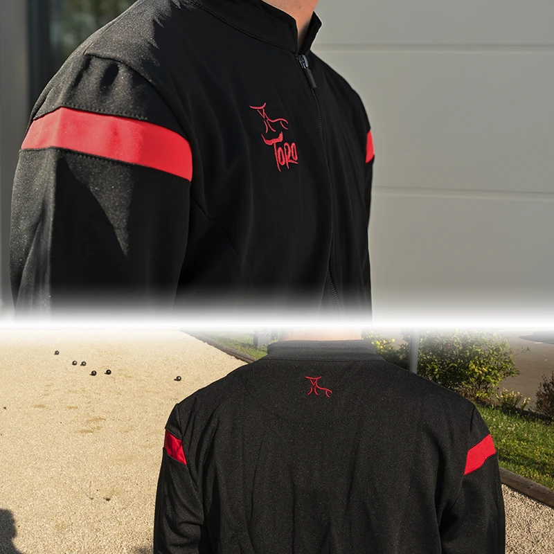 Veste noire et rouge - Imagen 4