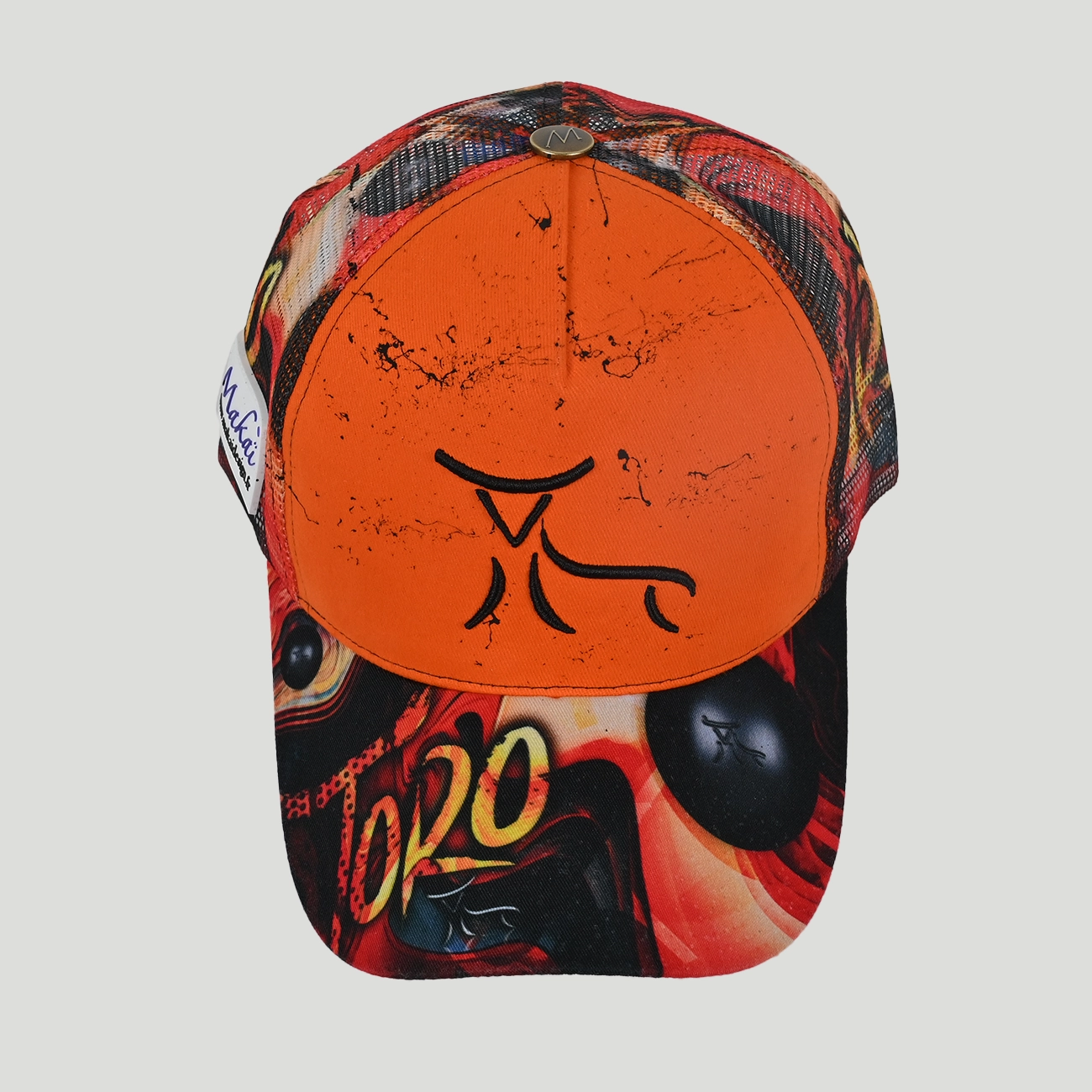 Casquette Makaï orange – Image 2