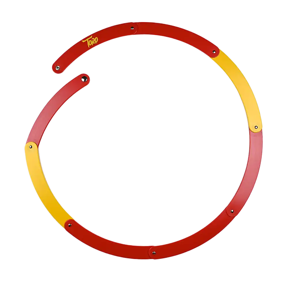 Cercle pliant Rouge et Jaune – Image 2