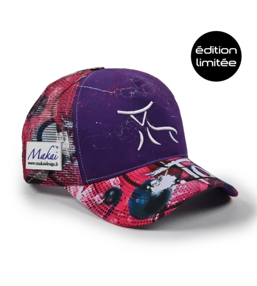 Casquette Makaï violette